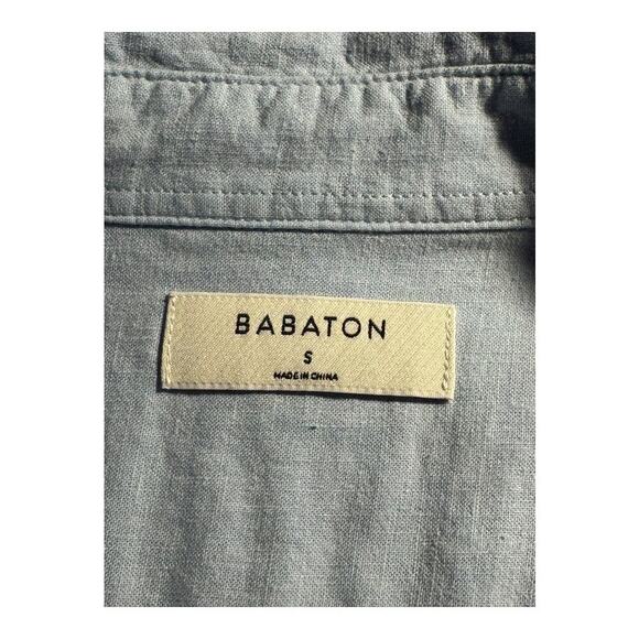 Aritzia Babaton Women's Light Blue Button Down‎ Blouse Size Small Long Sleeve - Picture 4 of 8